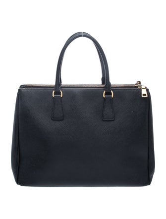 Prada Saffiano Leather Galleria Double Zip Large
