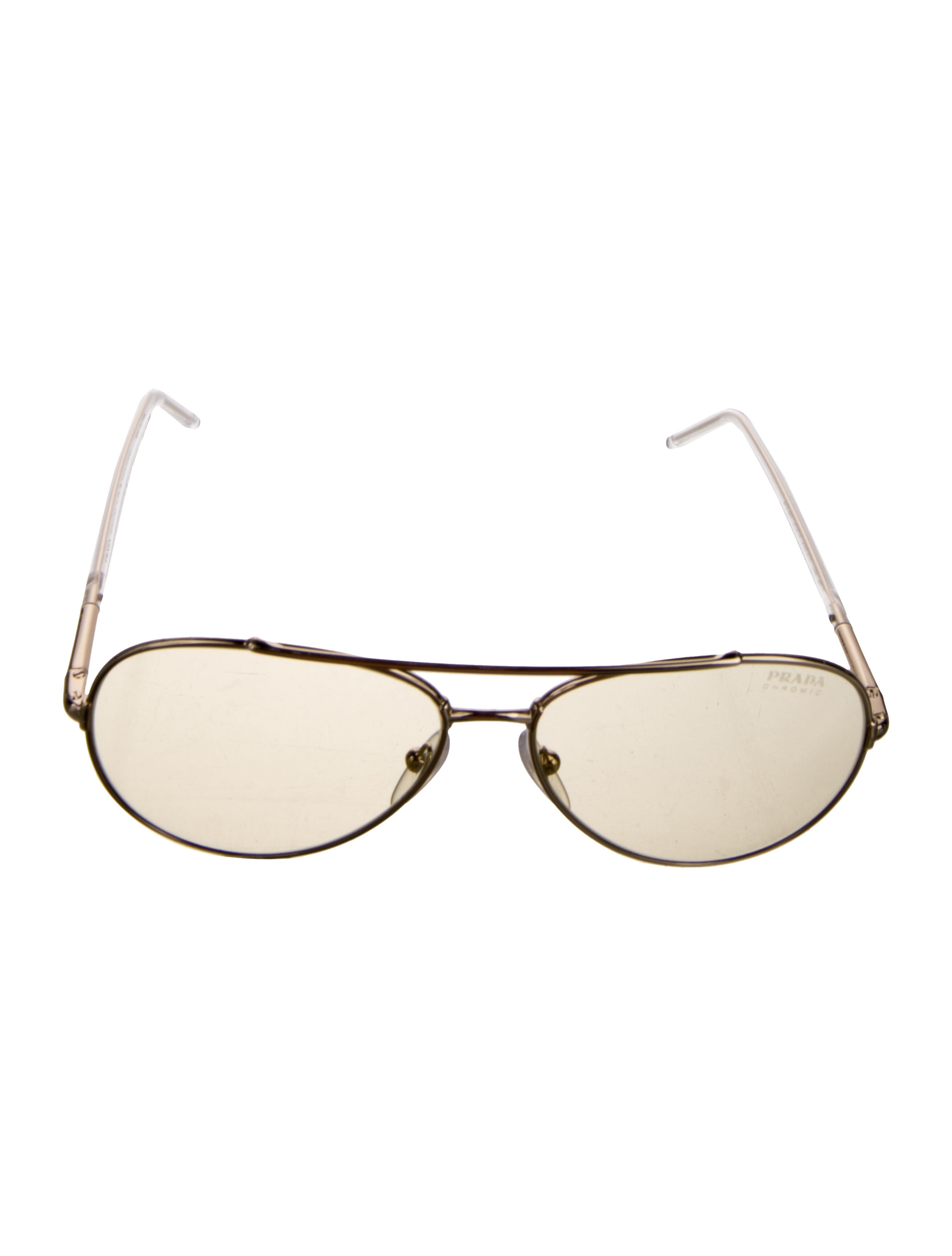 Prada Aviator Tinted Sunglasses