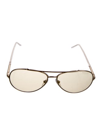 Prada Aviator Tinted Sunglasses