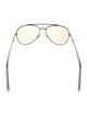 Prada Aviator Tinted Sunglasses