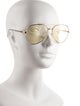 Prada Aviator Tinted Sunglasses