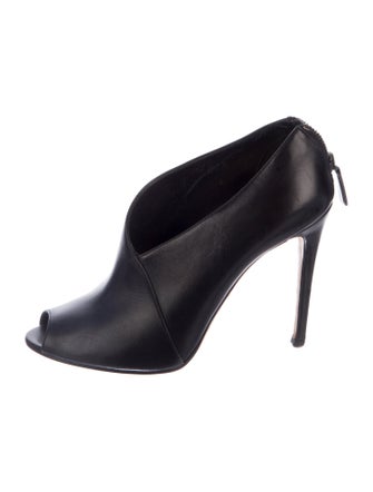 Prada Leather D'Orsay Pumps
