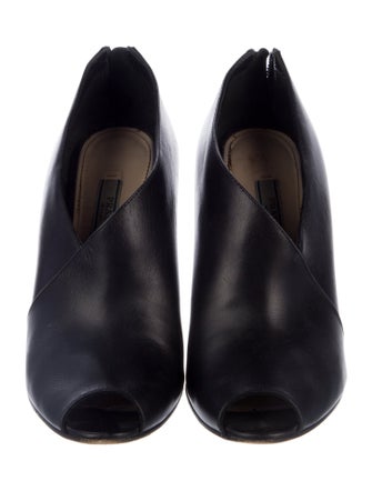 Prada Leather D'Orsay Pumps