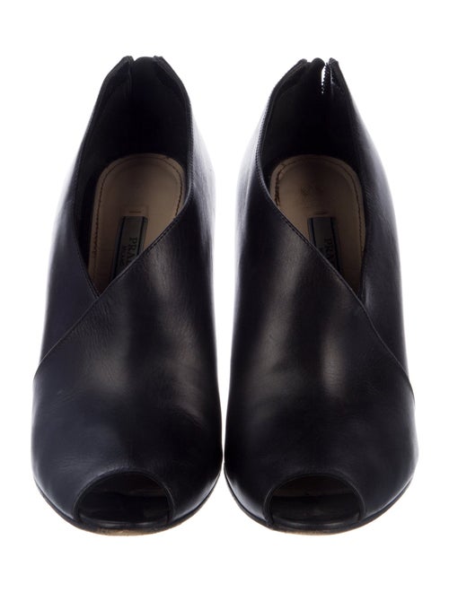 Prada Leather D'Orsay Pumps