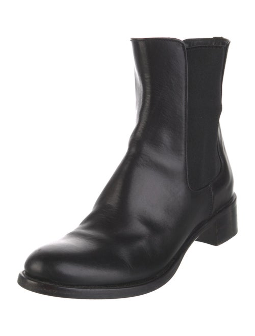 Prada Leather Chelsea Boots