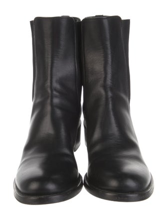 Prada Leather Chelsea Boots