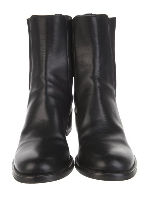 Prada Leather Chelsea Boots