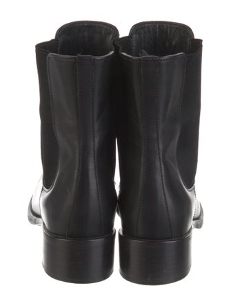 Prada Leather Chelsea Boots