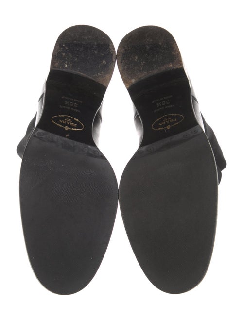 Prada Leather Chelsea Boots
