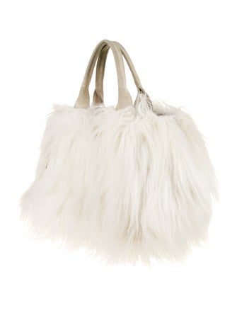 Prada Faux Fur Canapa gm
