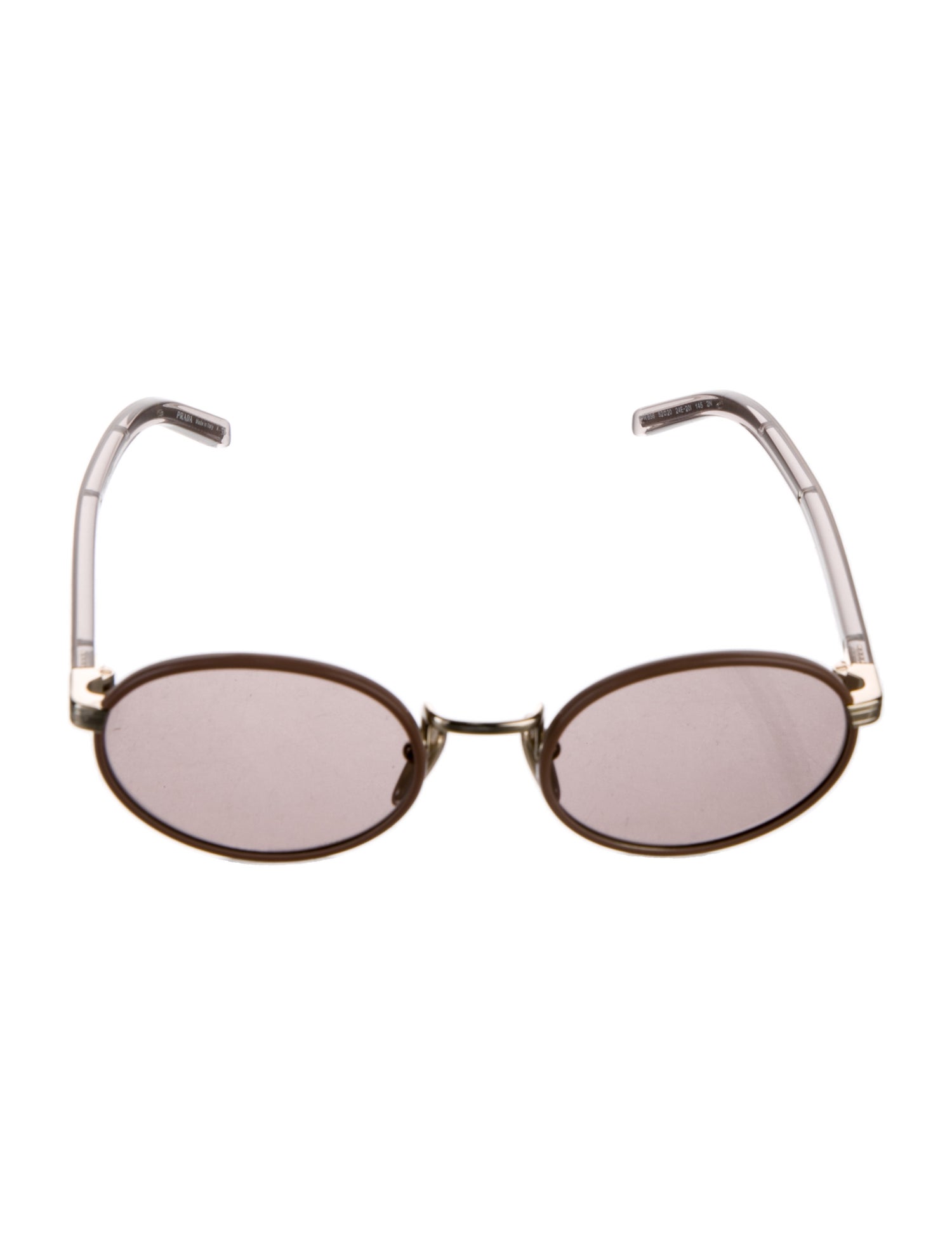 Prada Round Tinted Sunglasses