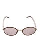 Prada Round Tinted Sunglasses