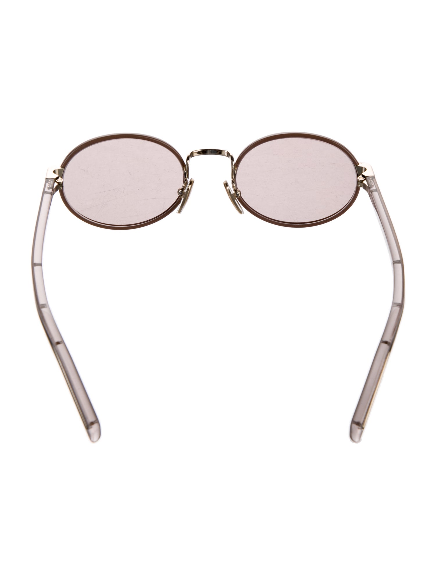 Prada Round Tinted Sunglasses