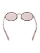 Prada Round Tinted Sunglasses