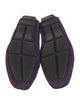 Prada Suede Studded Accents Loafers