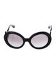 Prada Oversize Gradient Sunglasses