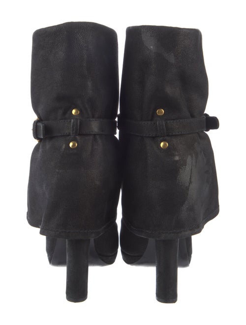 Prada Suede Moto Boots