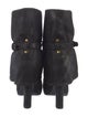 Prada Suede Moto Boots