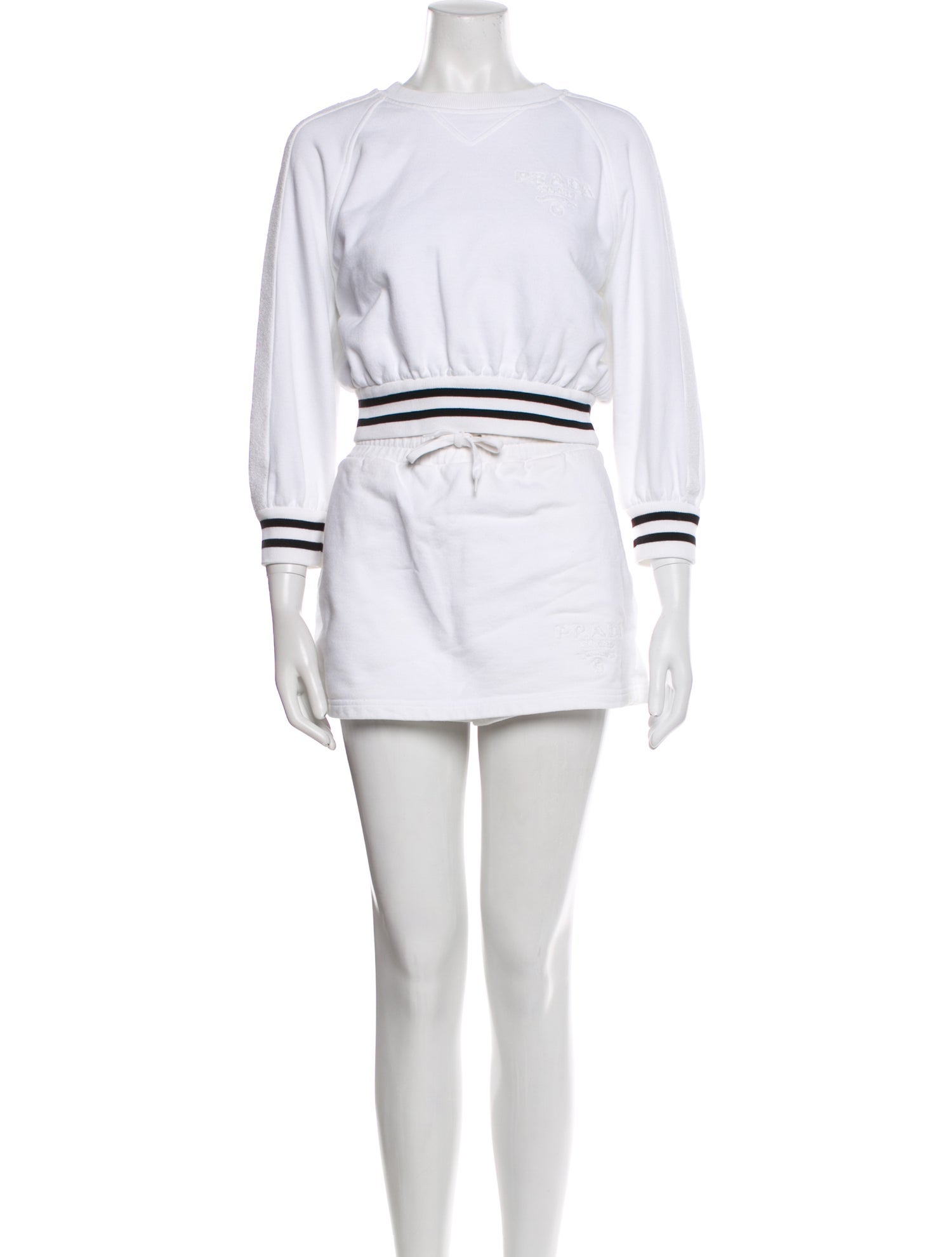 Prada 2021 Striped Short Set