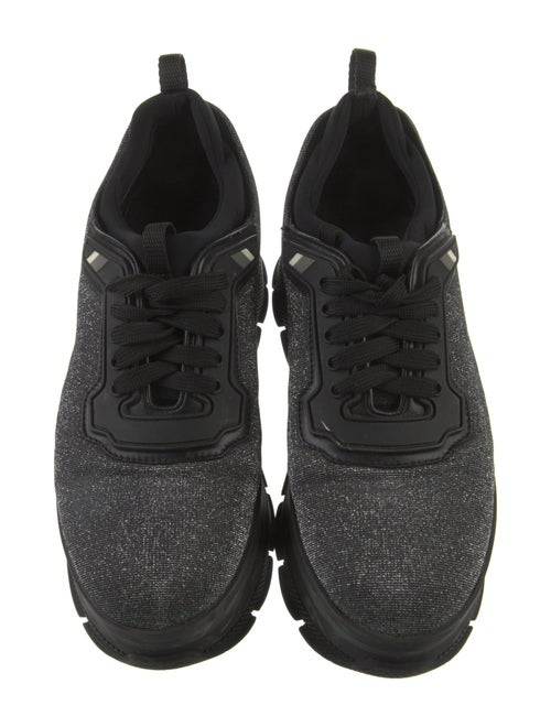 Prada Sport Glitter Accents Sneakers