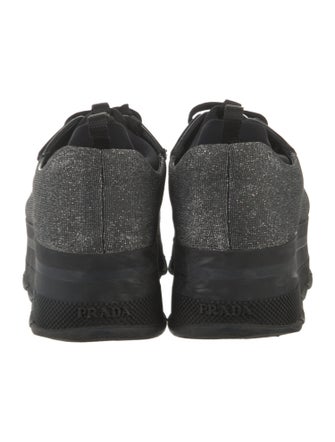 Prada Sport Glitter Accents Sneakers