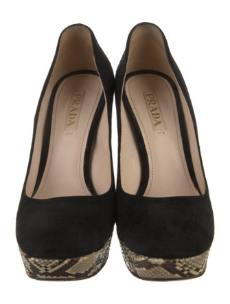 Prada Suede Pumps