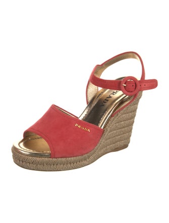Prada Suede Espadrilles
