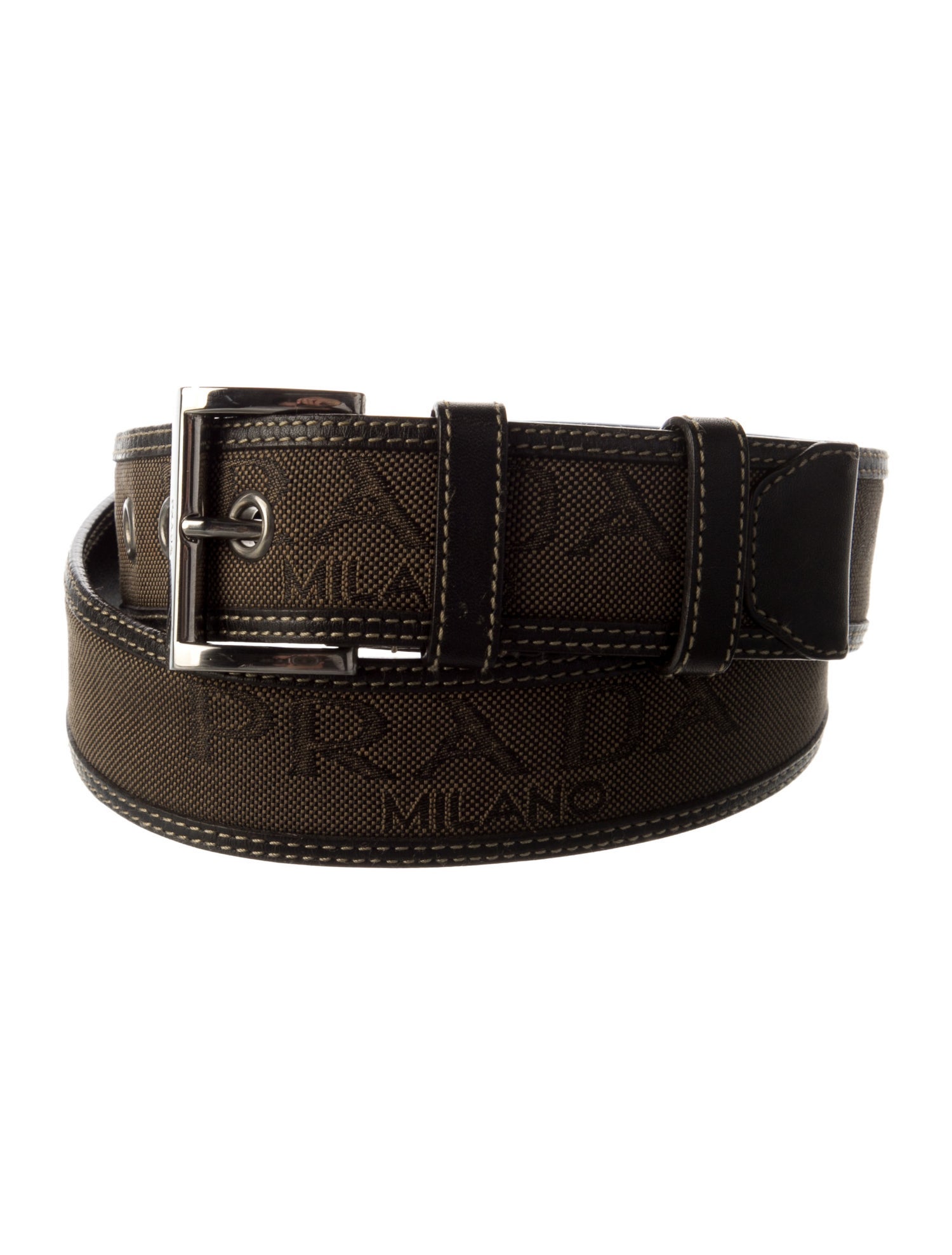 Prada Canvas Belt