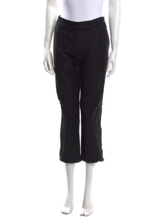 Prada Virgin Wool Straight Leg Pants