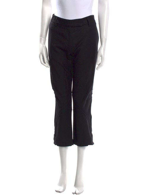 Prada Virgin Wool Straight Leg Pants