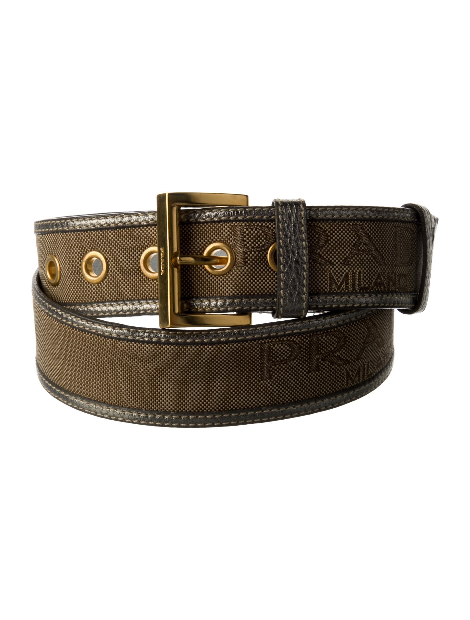 Prada Canvas Belt