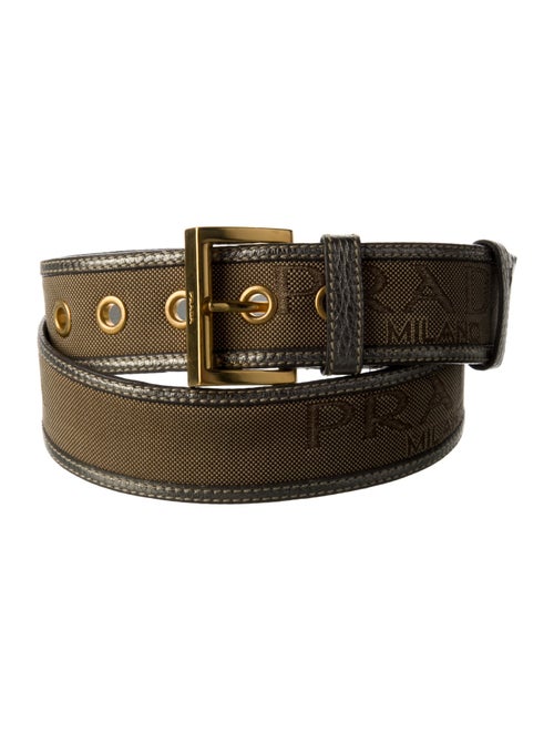 Prada Canvas Belt