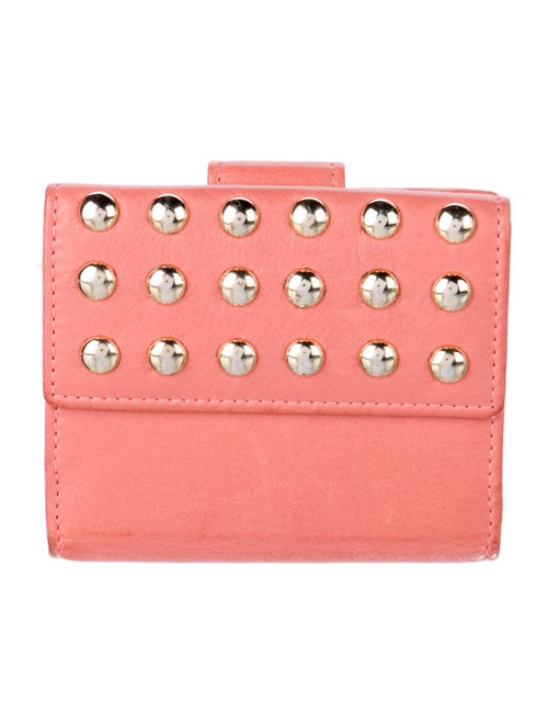 Red Valentino Leather Compact Wallet