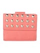 Red Valentino Leather Compact Wallet
