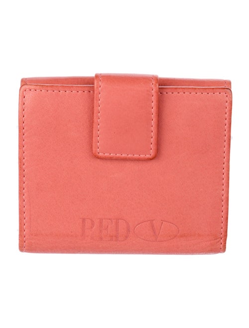 Red Valentino Leather Compact Wallet