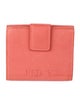 Red Valentino Leather Compact Wallet