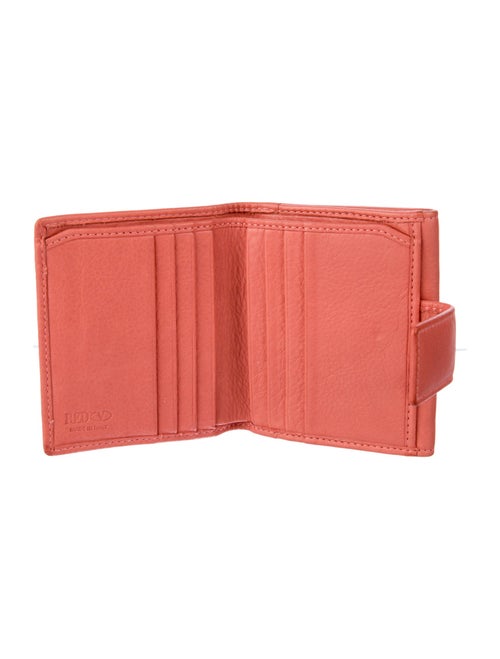 Red Valentino Leather Compact Wallet