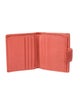 Red Valentino Leather Compact Wallet