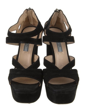 Prada Suede Sandals