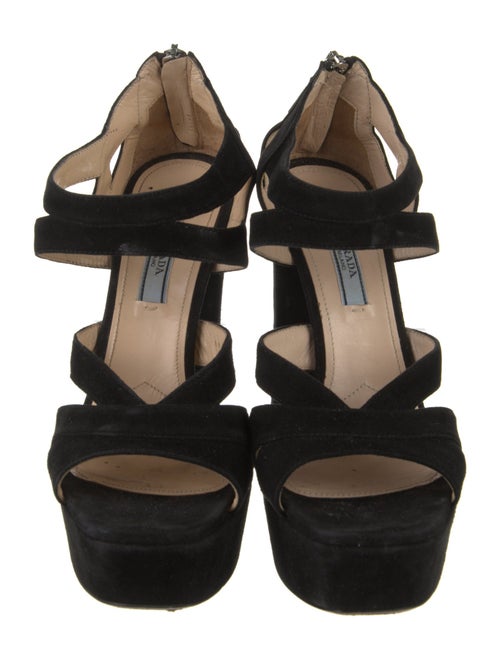 Prada Suede Sandals