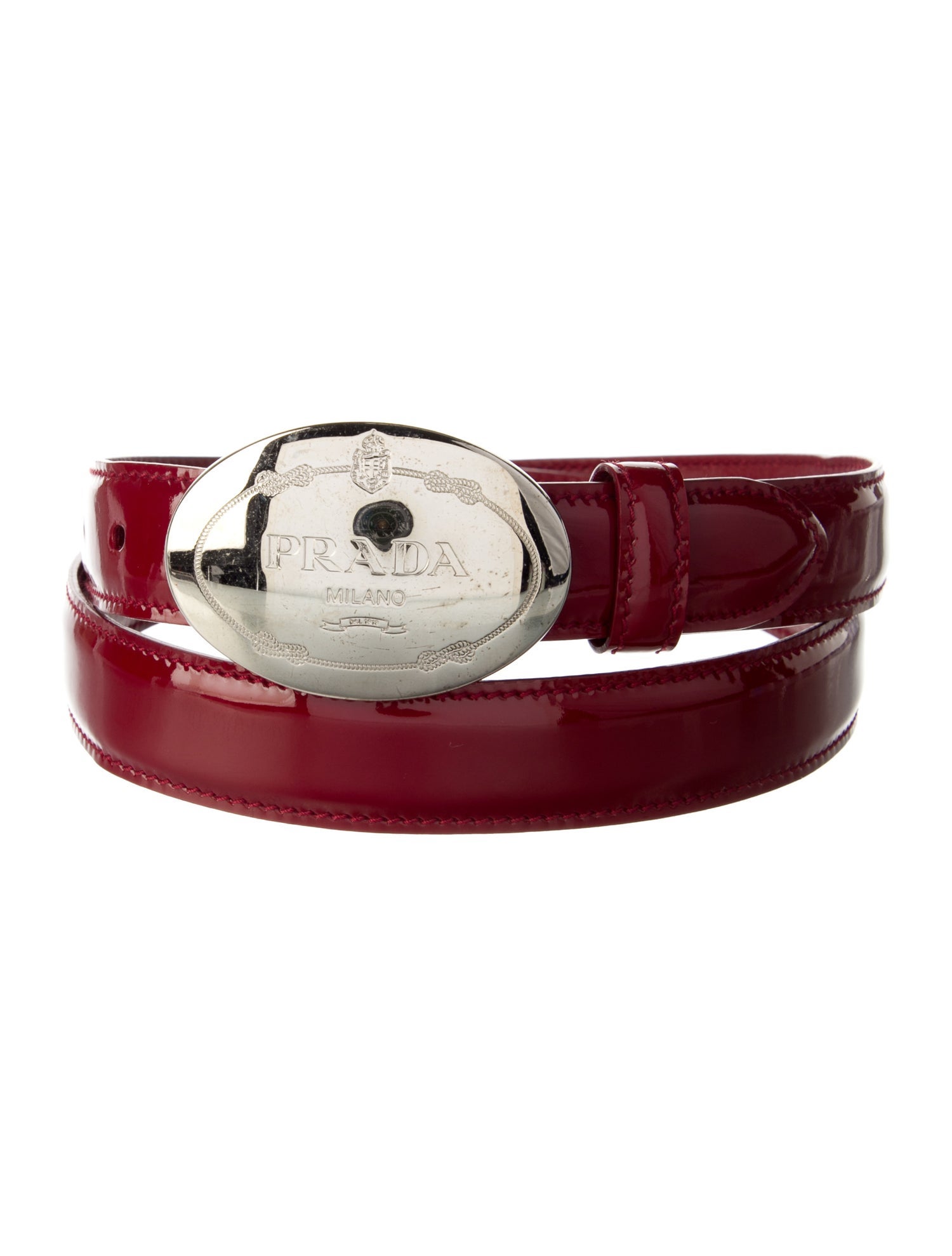 Prada Patent Leather Belt