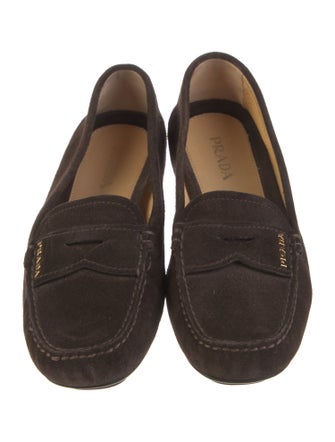 Prada Suede Loafers