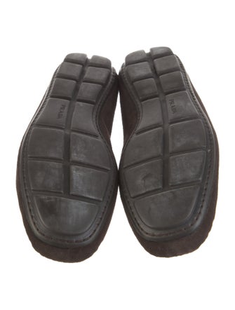 Prada Suede Loafers