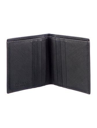 Prada Saffiano Lux Leather Compact Wallet