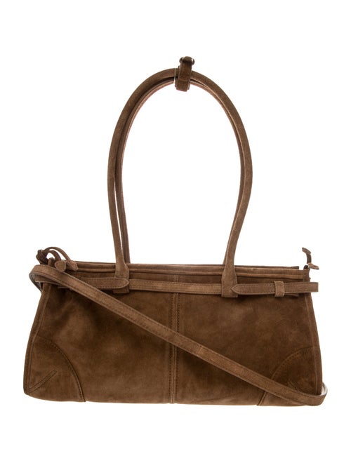 Prada Enameled Metal Triangle Bonnie