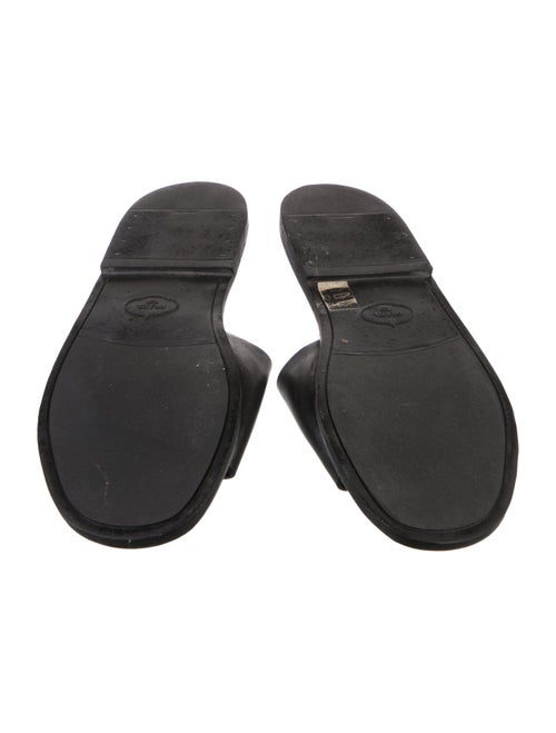 Prada Leather Slides