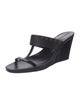 Prada Patent Leather T-Strap Sandals
