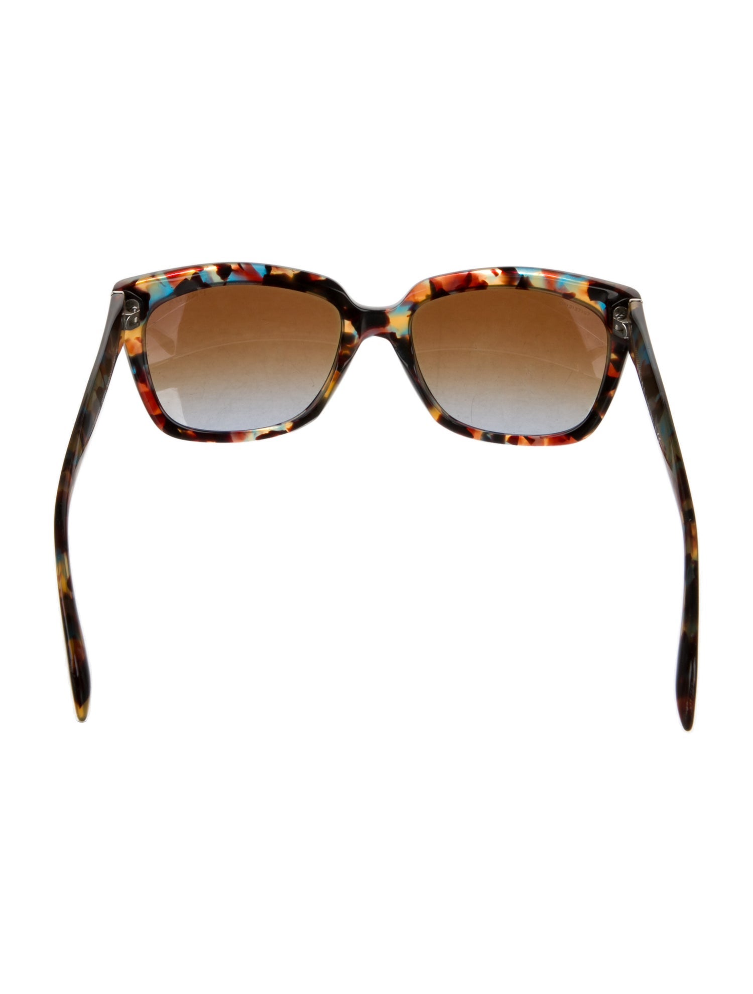 Prada Square Mirrored Sunglasses