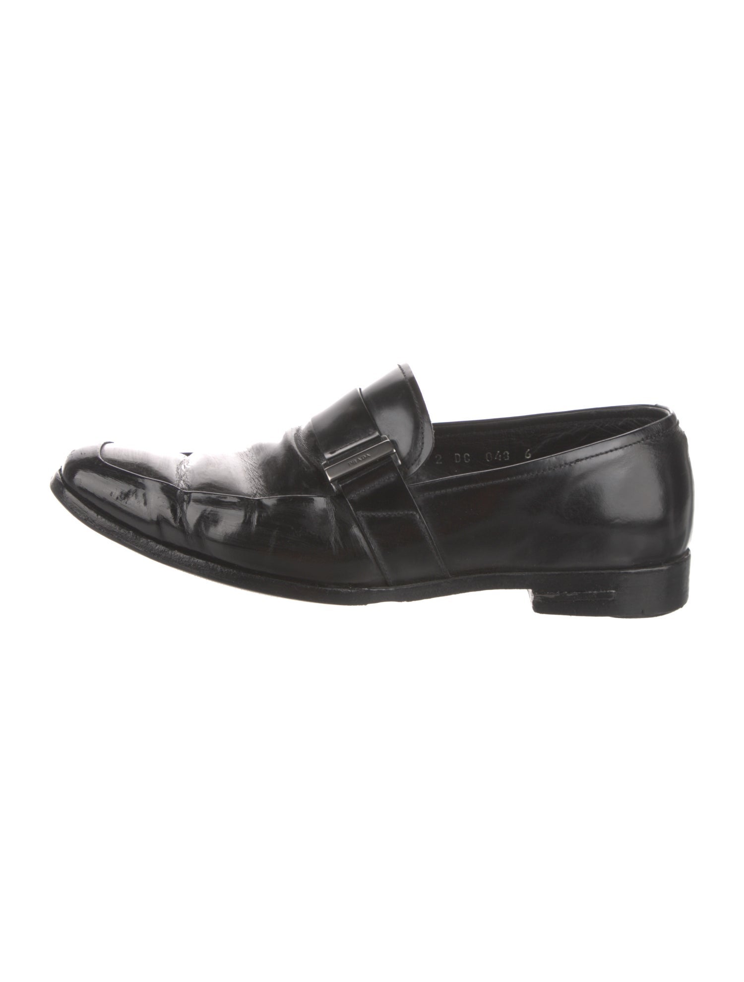 Prada Leather Dress Loafers