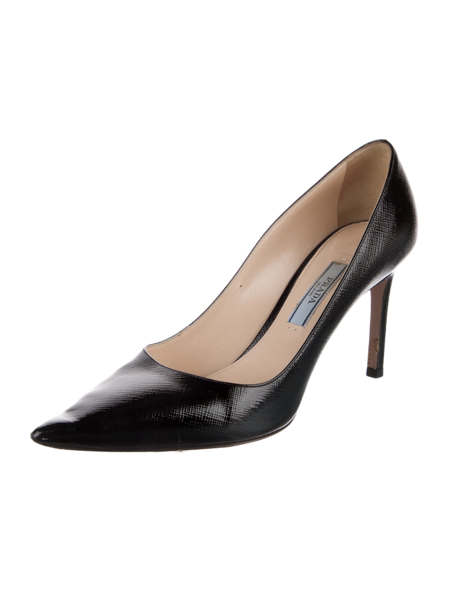 Prada Saffiano Leather Pumps